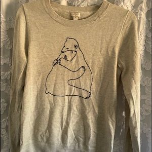 J Crew Sweaters | embroidered polar bear | size M